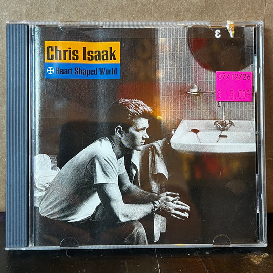 Used CD: Chris Isaak "Heart Shaped World" CD