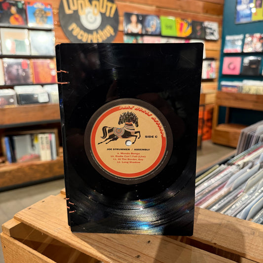 Joe Strummer Recycled Vinyl Journal