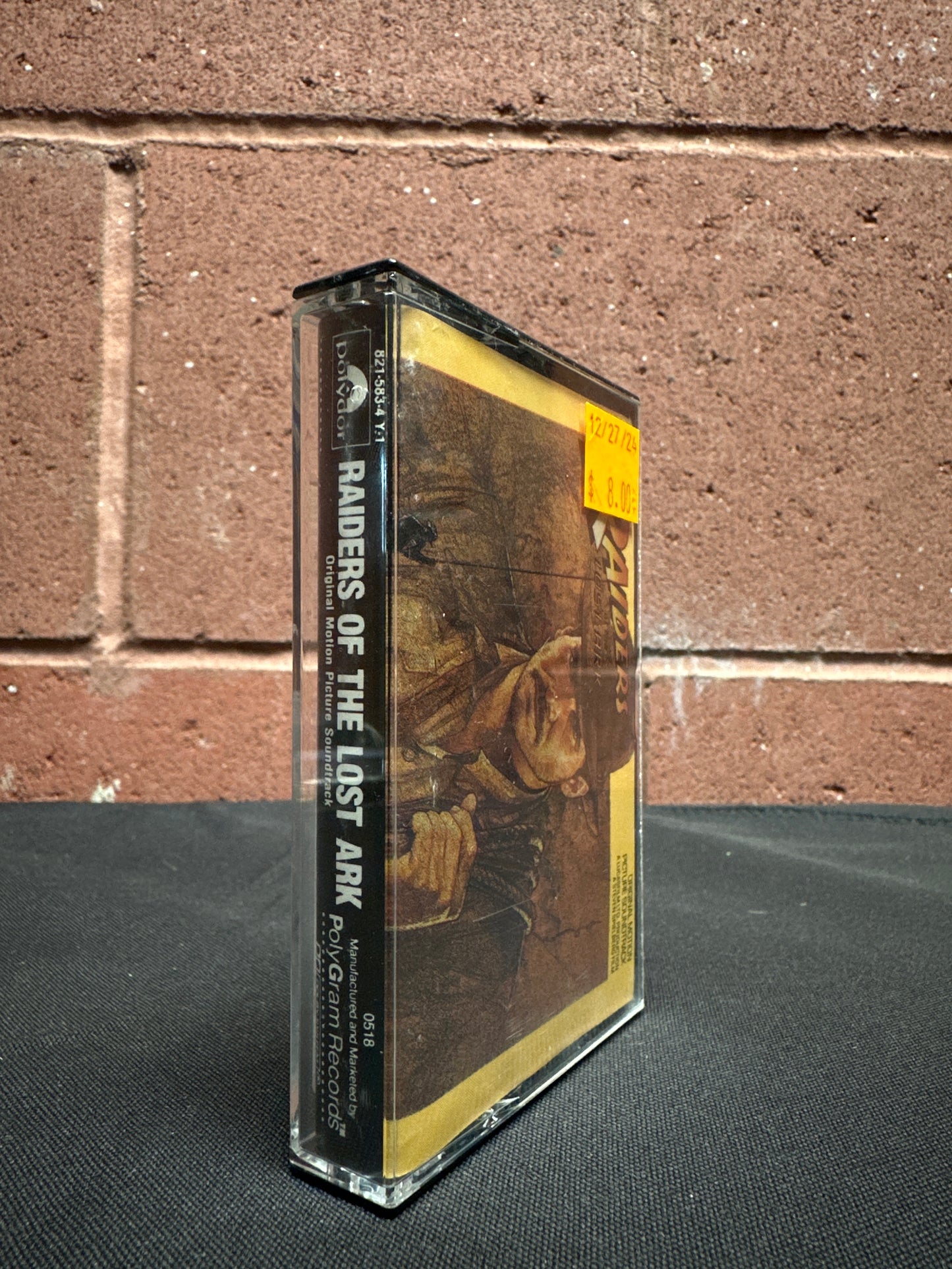 Used Cassette: "Raiders Of The Lost Ark - Original Motion Picture Soundtrack" Tape