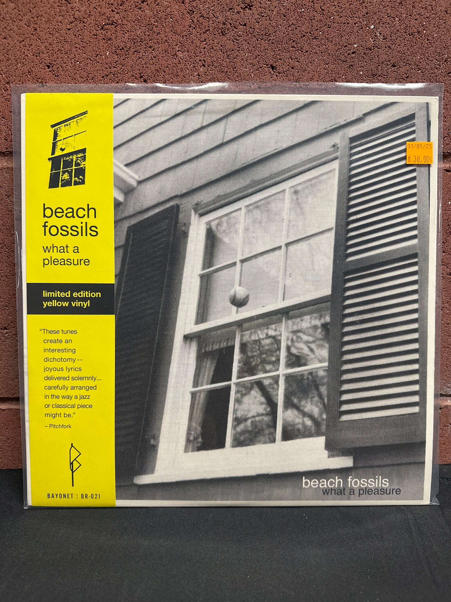 Used Vinyl: Beach Fossils "What A Pleasure" LP (Yellow Vinyl)