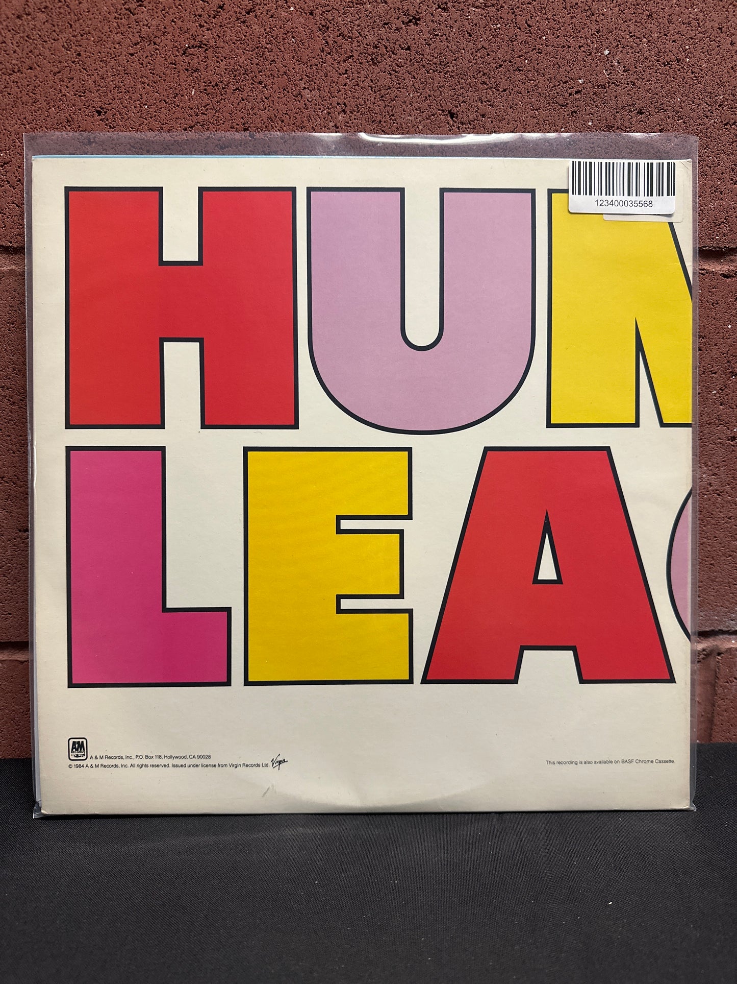 Used Vinyl:  The Human League ”Hysteria” LP