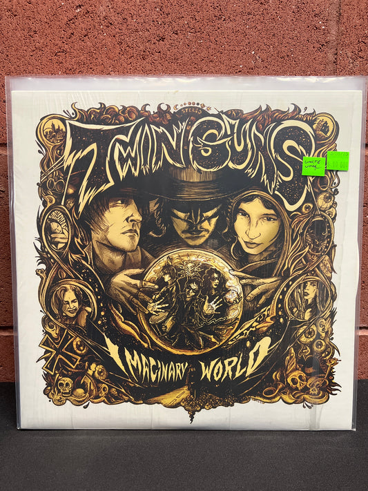 Used Vinyl: Twin Guns "Imaginary World" LP (White Vinyl)