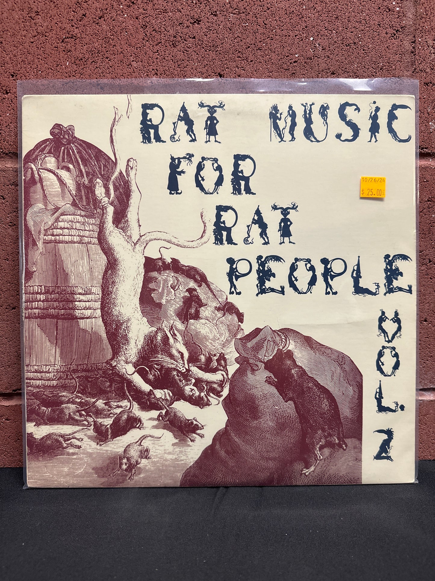 Used Vinyl:  Various ”Rat Music For Rat People Vol. 2” LP