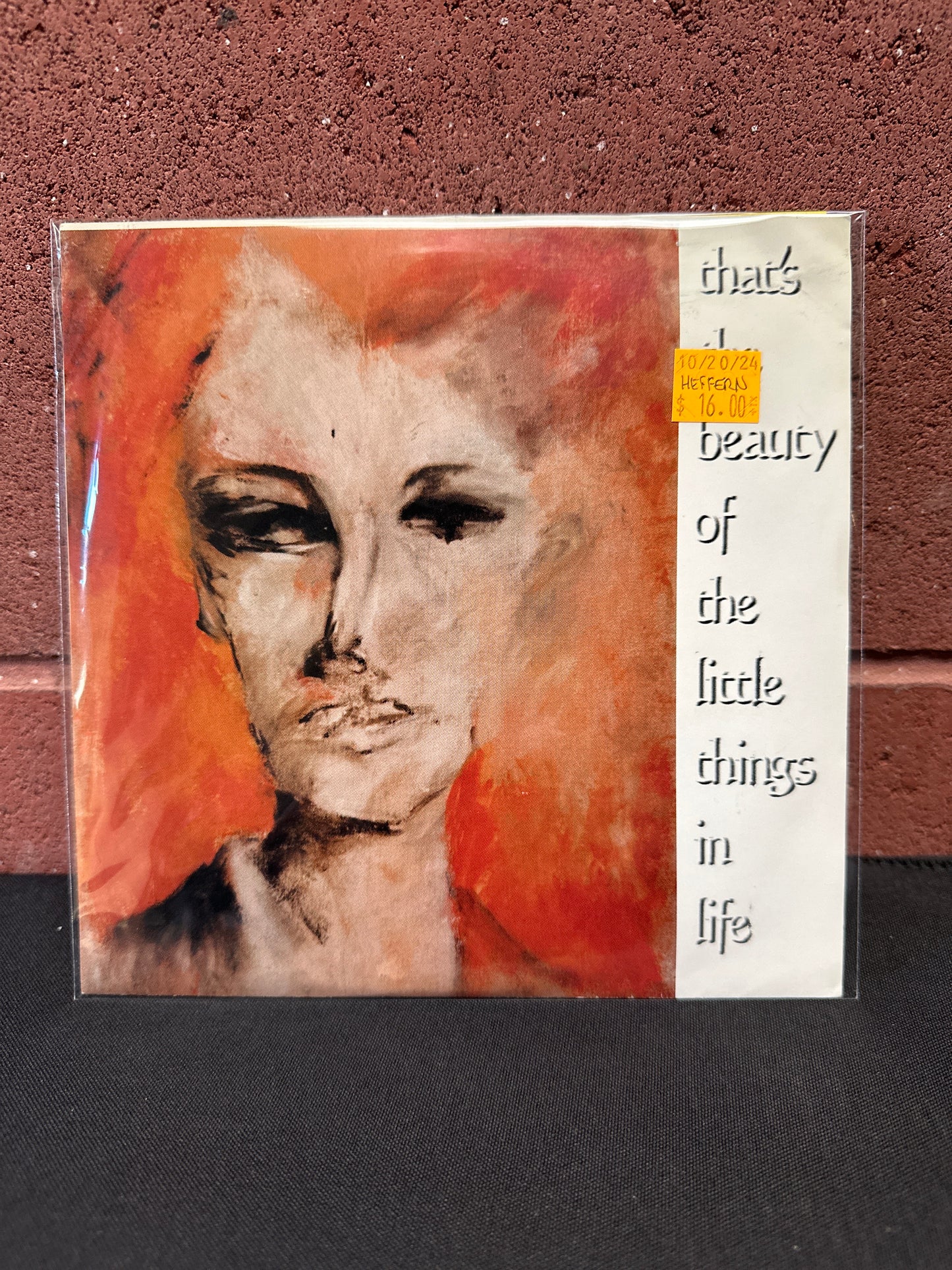 Used Vinyl:  Gary Heffern, Carrie Akre ”That's The Beauty Of The Little Things In Life” 7"