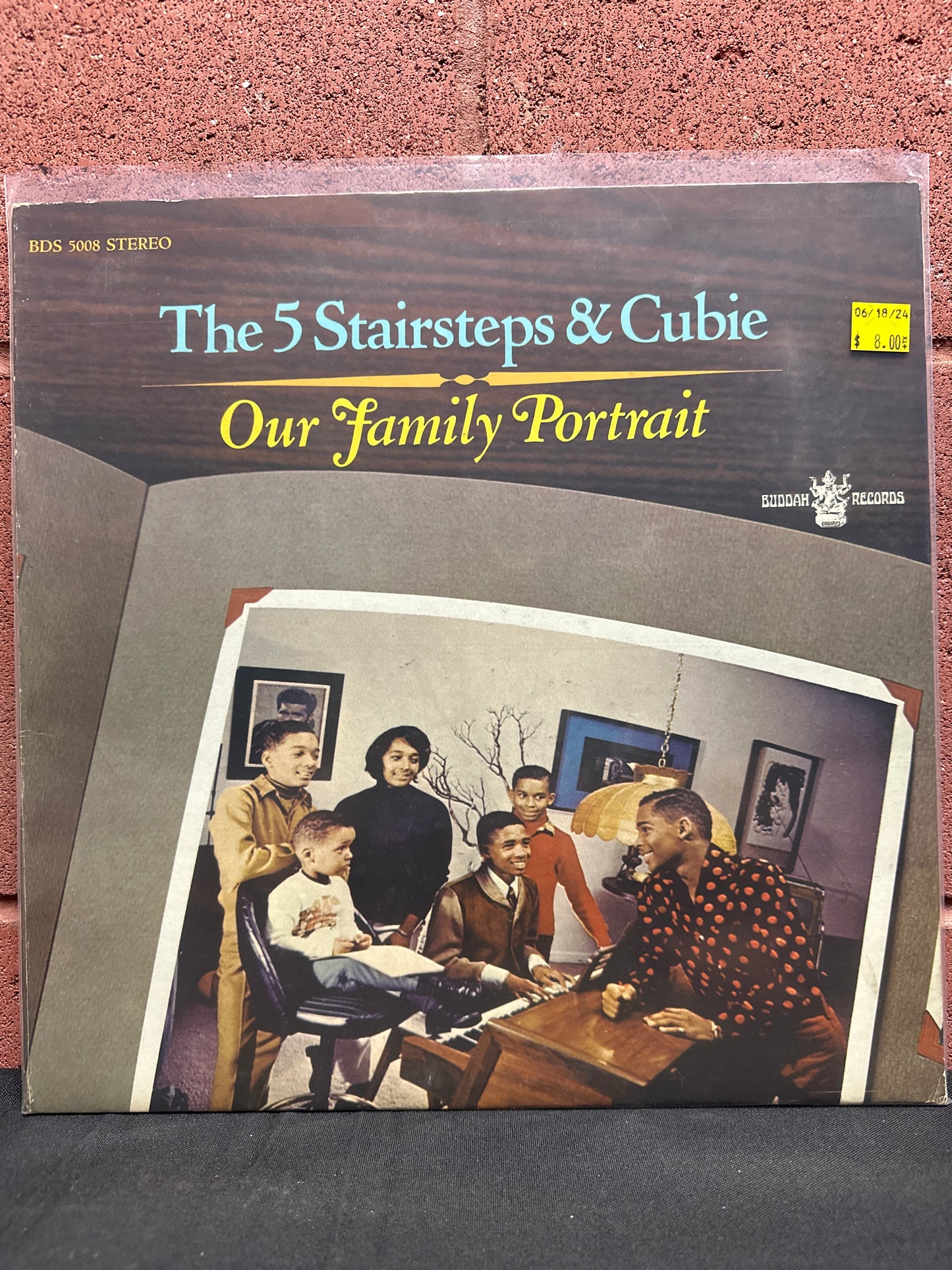 Used Vinyl:  Five Stairsteps ”Our Family Portrait” LP