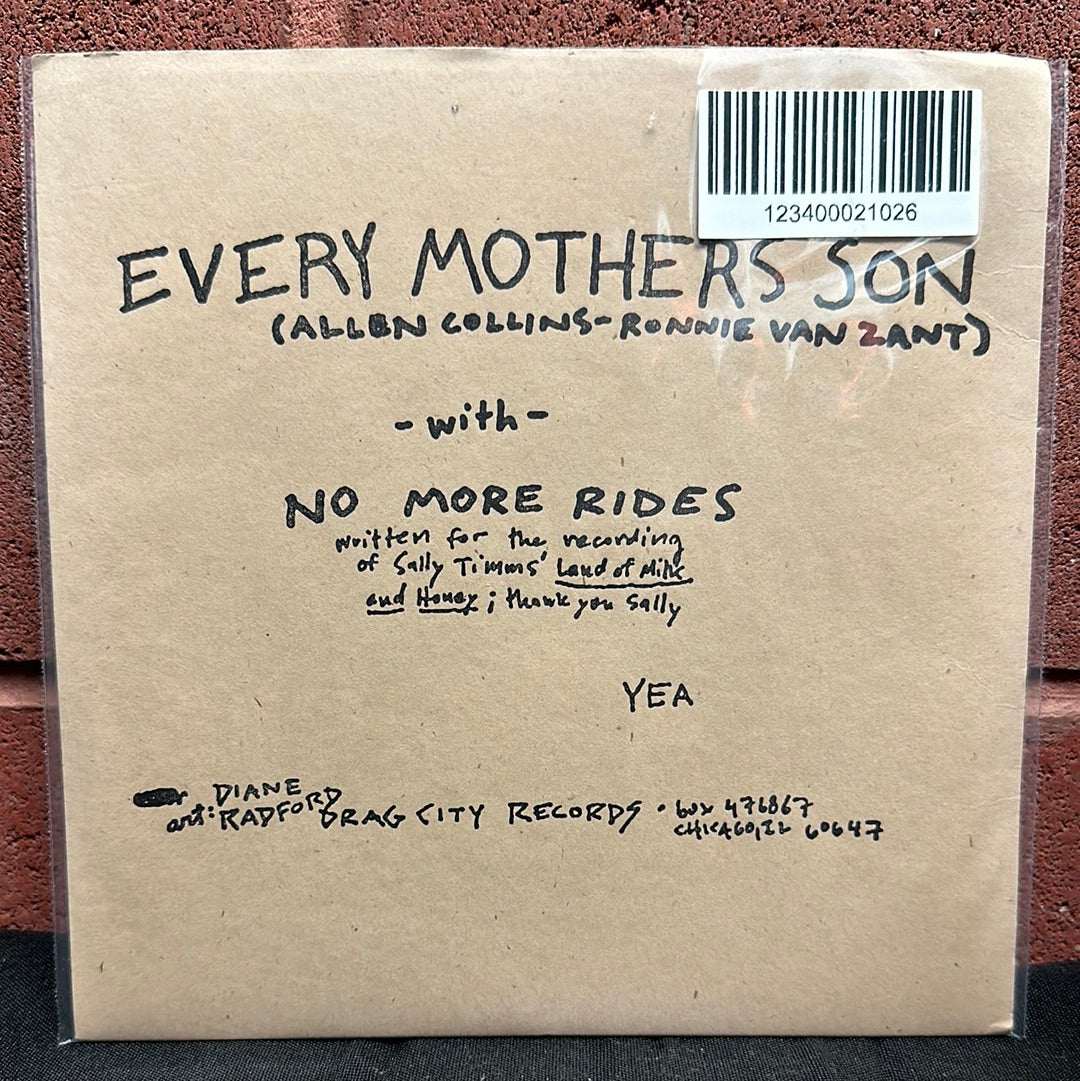 Used Vinyl:  Palace ”Every Mothers Son” 7"