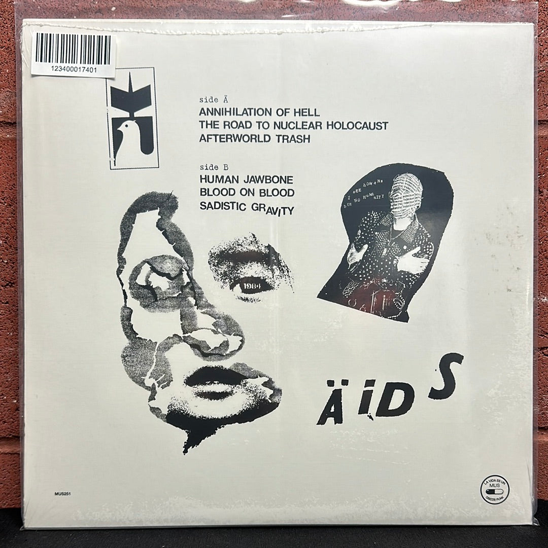 Used Vinyl:  A.I.D.S. ”The Road To Nuclear Holocaust” LP (Green vinyl)