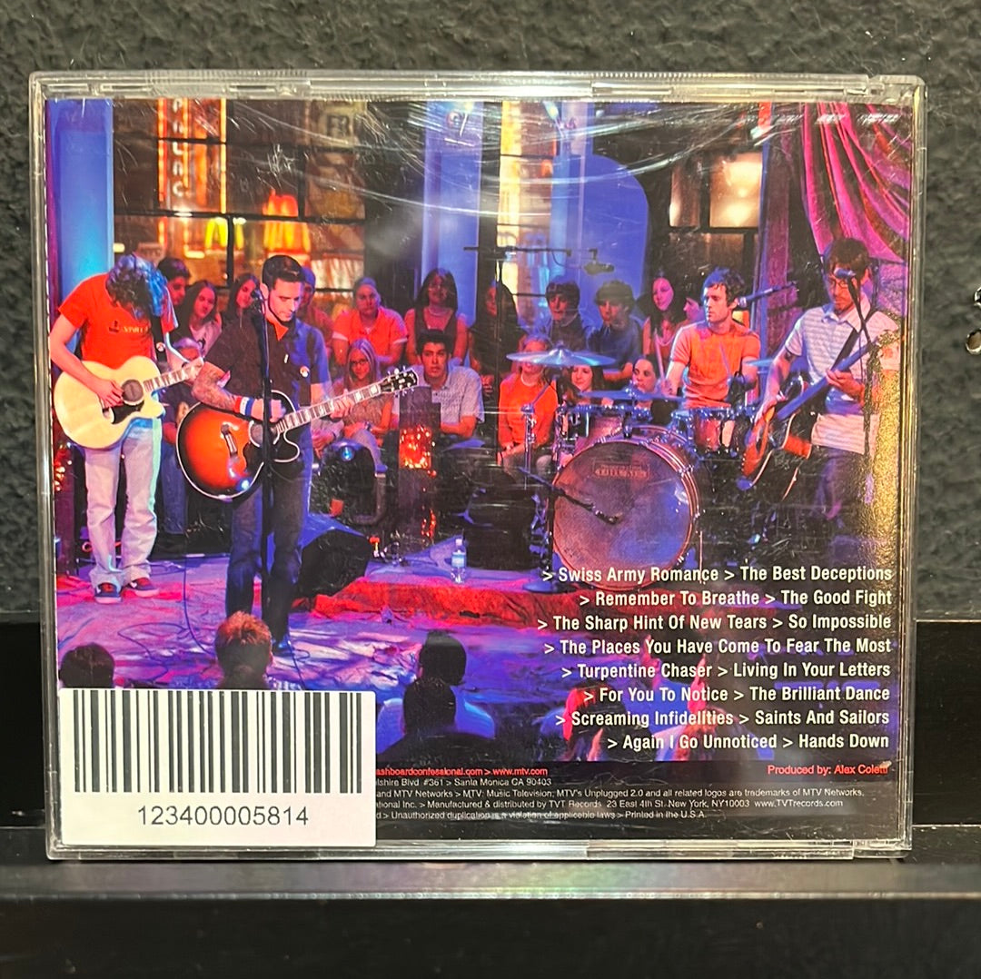 USED DISC: Dashboard Confessional “MTV Unplugged V2.0” CD + DVD