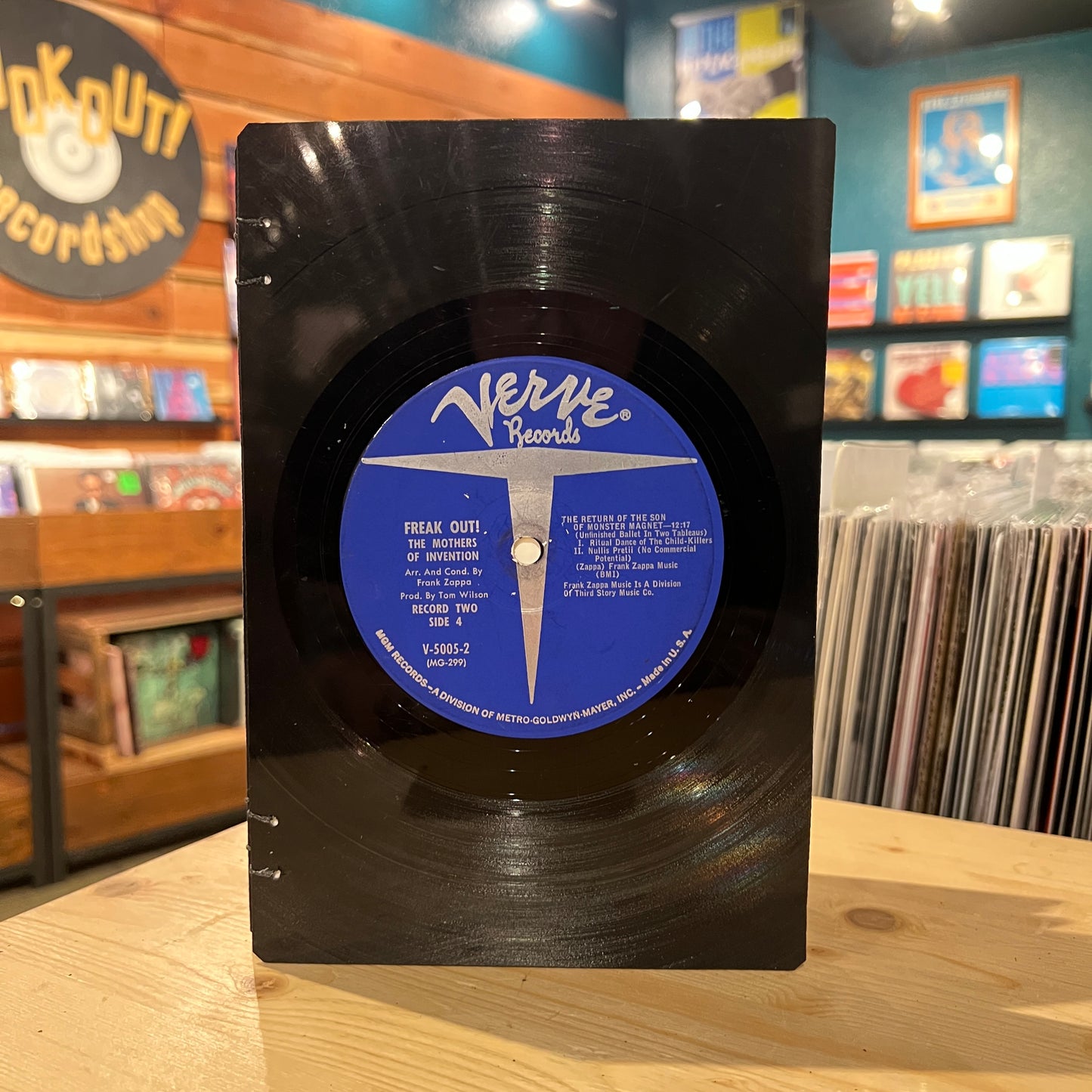 The Mothers of Invention Recycled Vinyl Journal