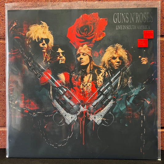 Used Vinyl: Guns N' Roses ‎"Live In South America" LP (2022 Euro Press - Blue Vinyl)
