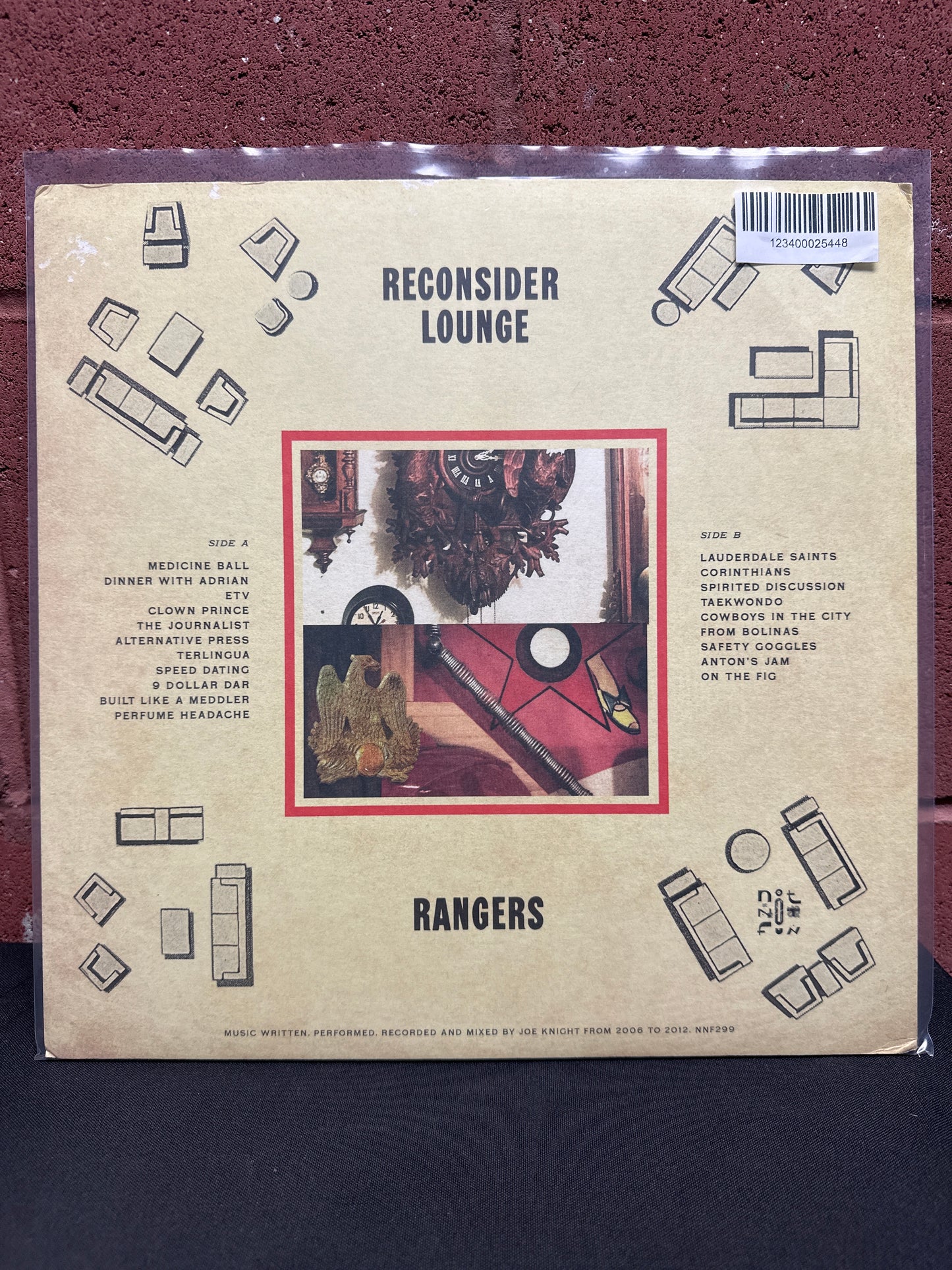 Used Vinyl:  Rangers ”Reconsider Lounge” LP