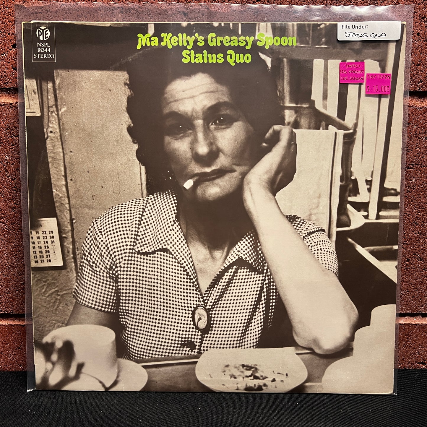 Used Vinyl: Status Quo ‎"Ma Kelly's Greasy Spoon" LP