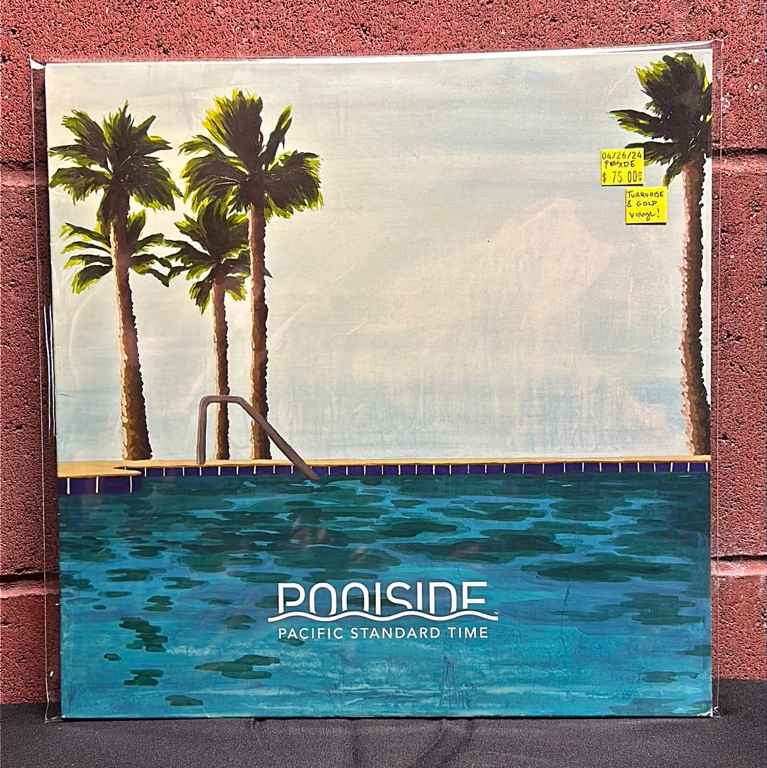 Used Vinyl:  Poolside ”Pacific Standard Time” 2xLP (Turquoise & Gold Vinyl)