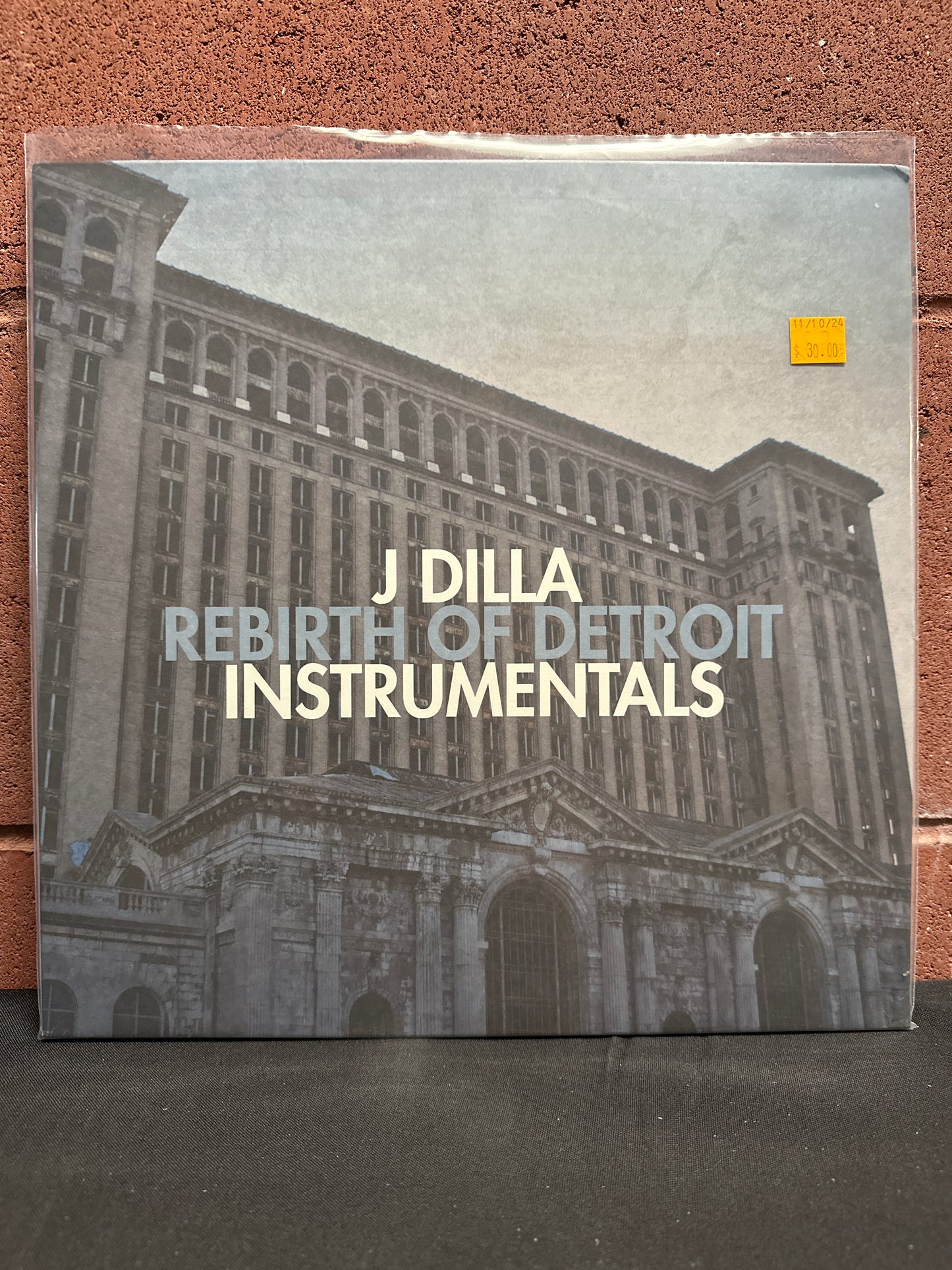 Used Vinyl:  J Dilla ”Rebirth Of Detroit Instrumentals” 2xLP