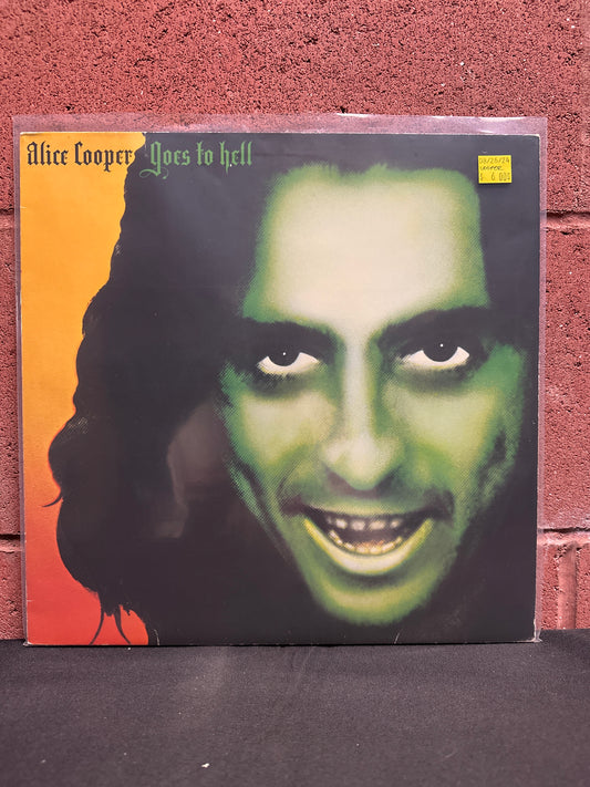 Used Vinyl:  Alice Cooper ”Goes To Hell” LP