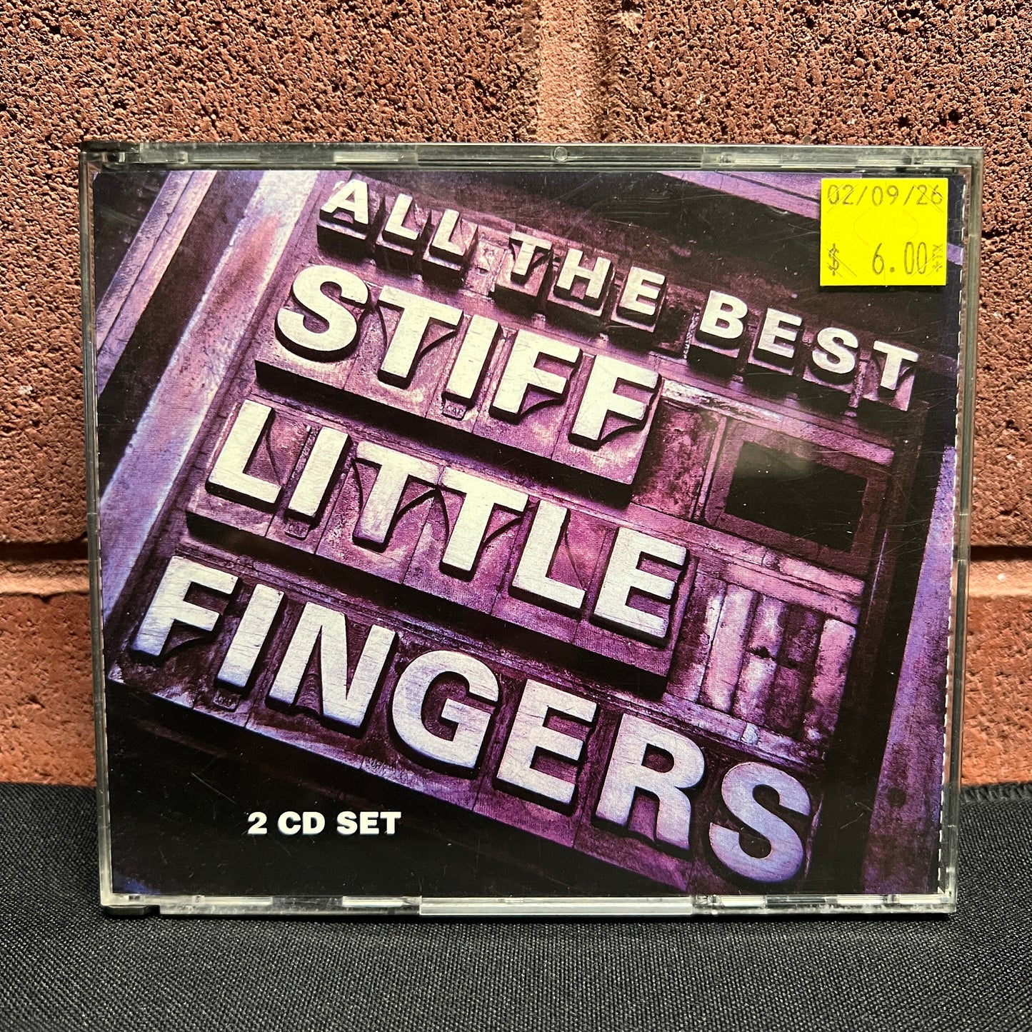Used CD: Stiff Little Fingers "All The Best" 2xCD