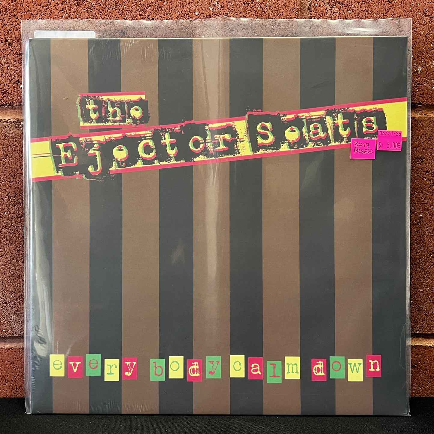 Used Vinyl: The Ejector Seats "Everybody Calm Down" LP (2017 Press - Sealed)