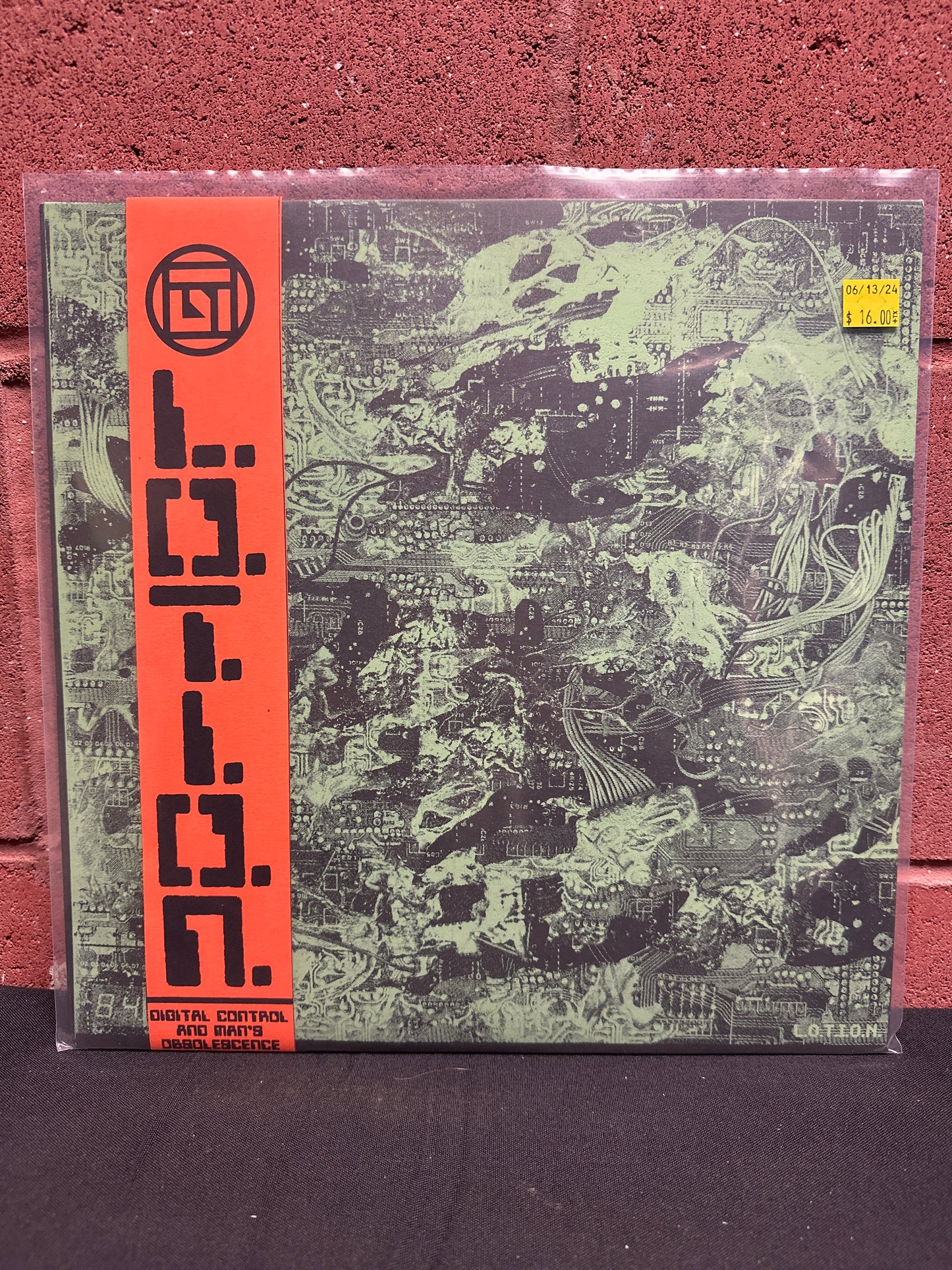 Used Vinyl:  L.O.T.I.O.N. ”Digital Control And Man's Obsolesence” LP