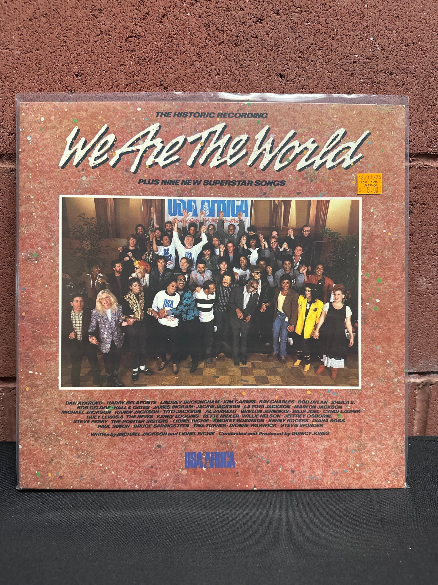 Used Vinyl:  USA For Africa ”We Are The World” LP