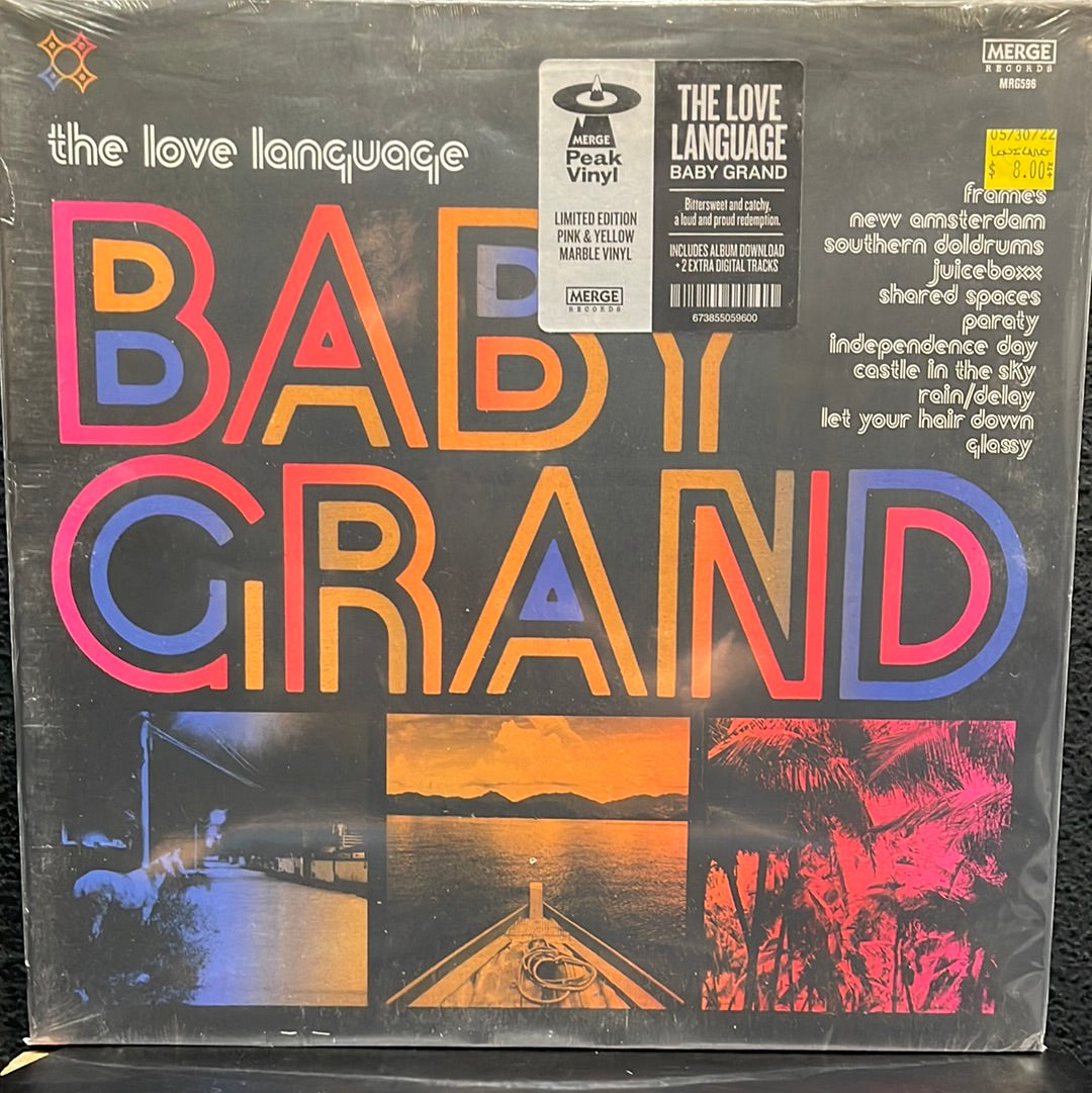 USED VINYL: The Love Language "Baby Grand" LP (Pink & Yellow Marble Vinyl)