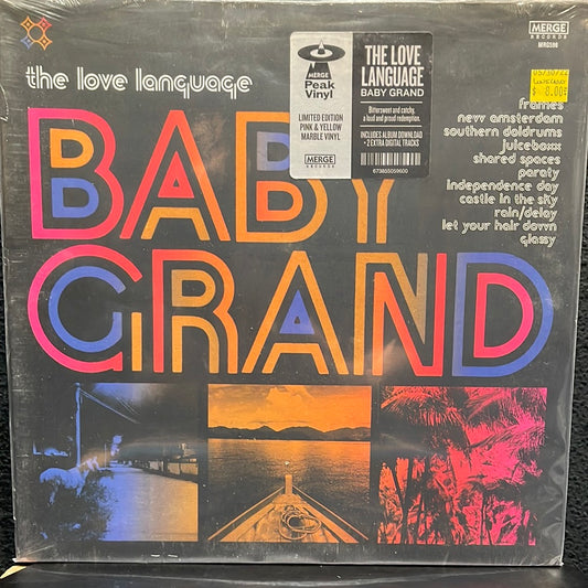 USED VINYL: The Love Language "Baby Grand" LP (Pink & Yellow Marble Vinyl)