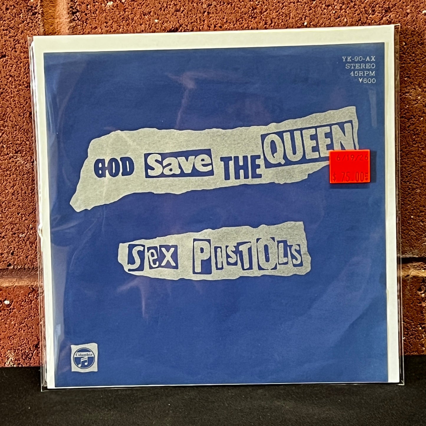 Used Vinyl: Sex Pistols "God Save The Queen / Did You No Wrong" 7" (1977 Japanese Issue)