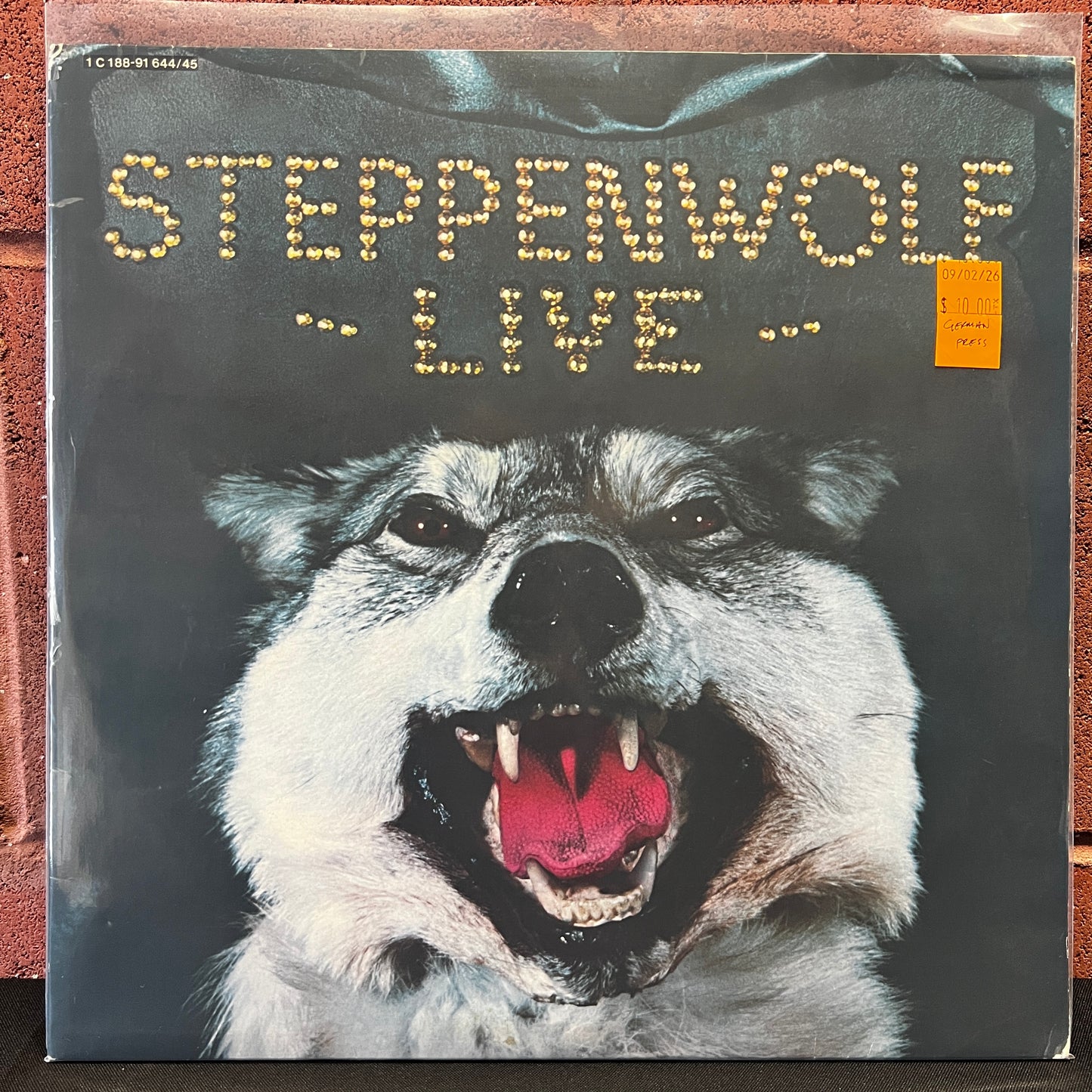 Used Vinyl: Steppenwolf "Live" 2xLP (German pressing)