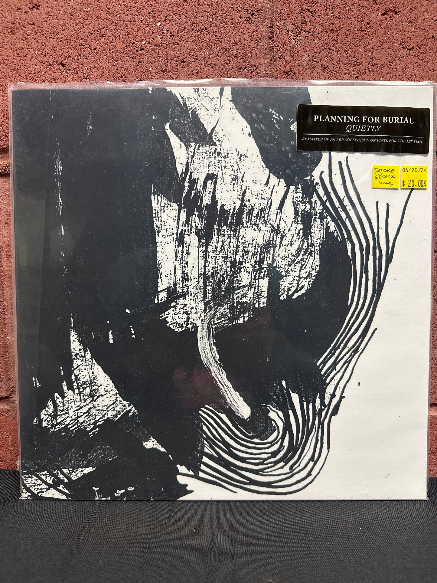 Used Vinyl:  Planning For Burial ”Quietly” LP (Smoke and bone colored vinyl)