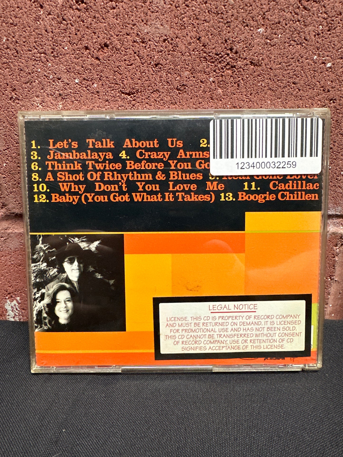 USED CD: Van Morrison and Linda Gail Lewis "You Win Again" CD (Promo)