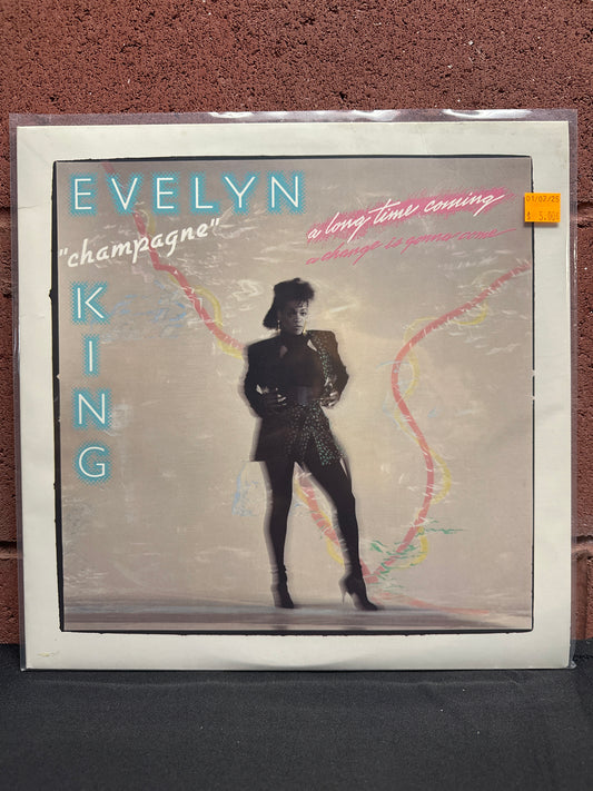 Used Vinyl:  Evelyn King ”A Long Time Coming” LP