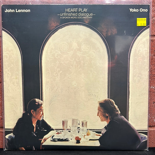 Used Vinyl:  John Lennon & Yoko Ono ”Heart Play” LP