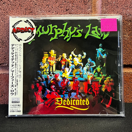 Used CD: Murphy's Law "Dedicated" CD (1996 Japanese Press w/ Bonus Track)