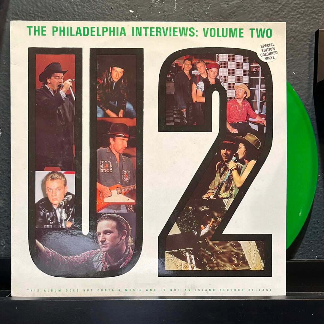 USED VINYL: U2 “The Philadelphia Interviews: Volume Two” (Green Vinyl)