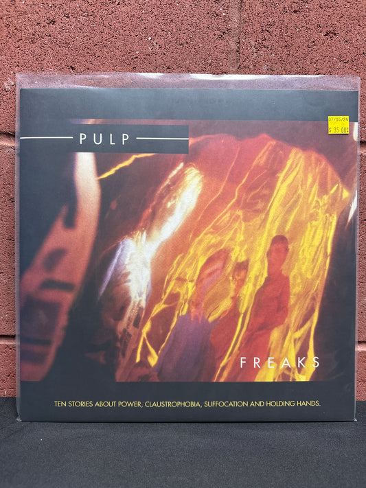 Used Vinyl:  Pulp ”Freaks (Ten Stories About Power, Claustrophobia, Suffocation And Holding Hands)” LP