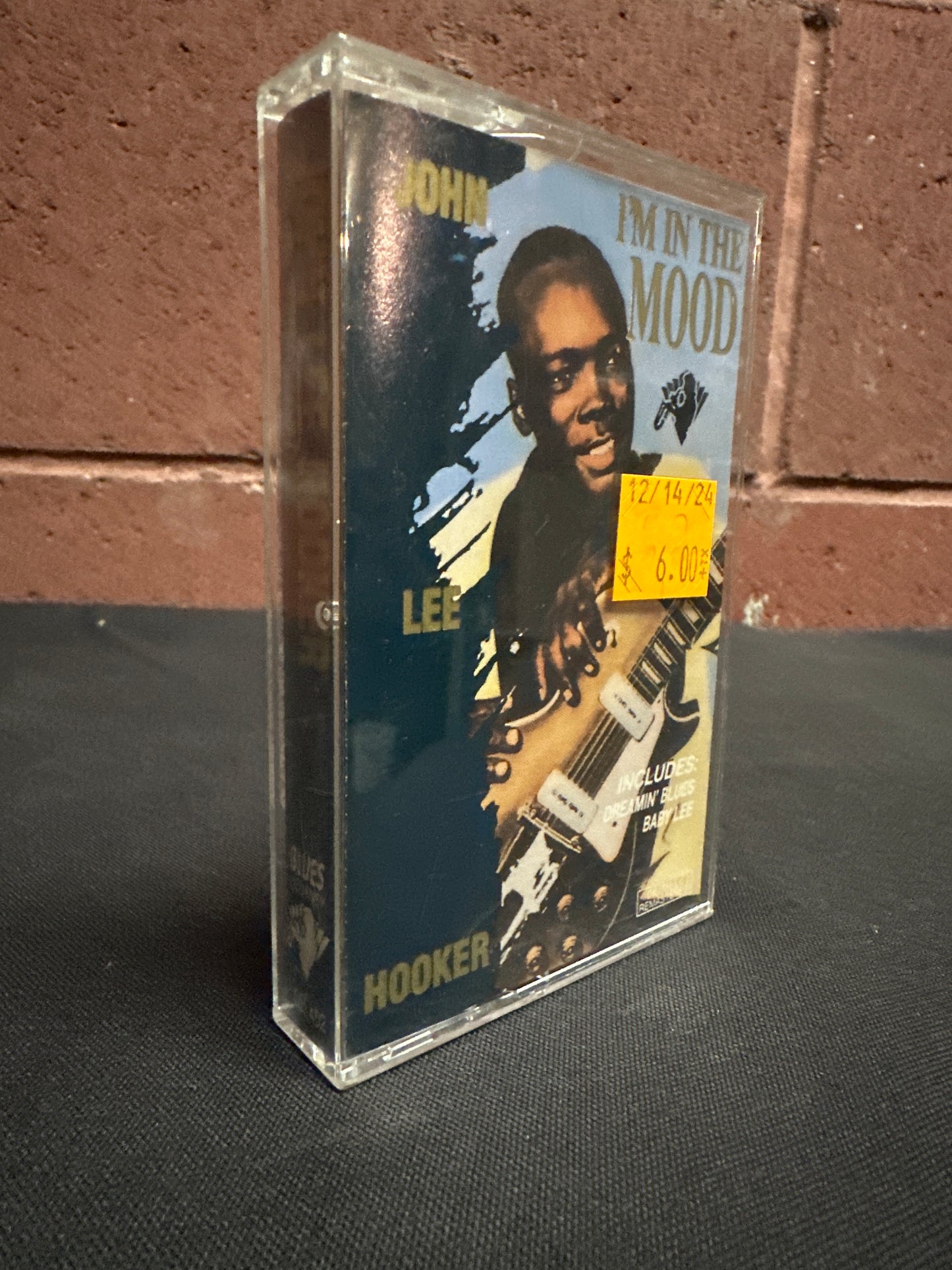 Used Cassette: John Lee Hooker "I'm In The Mood" Tape