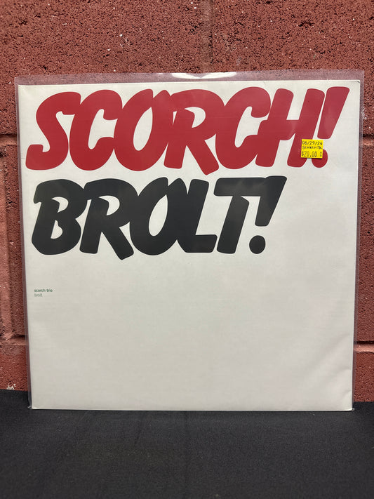 Used Vinyl:  Scorch Trio ”Brolt” 2xLP