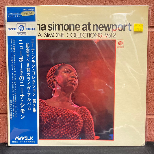 Used Vinyl:  Nina Simone "Nina Simone At Newport - Nina Simone Collections Vol. 2" LP (Japanese Press)