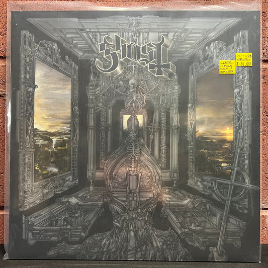 Used Vinyl: Ghost "Skeleta" LP (2025 Sealed Press - Clear w/Black & Orchid Splatter Vinyl)