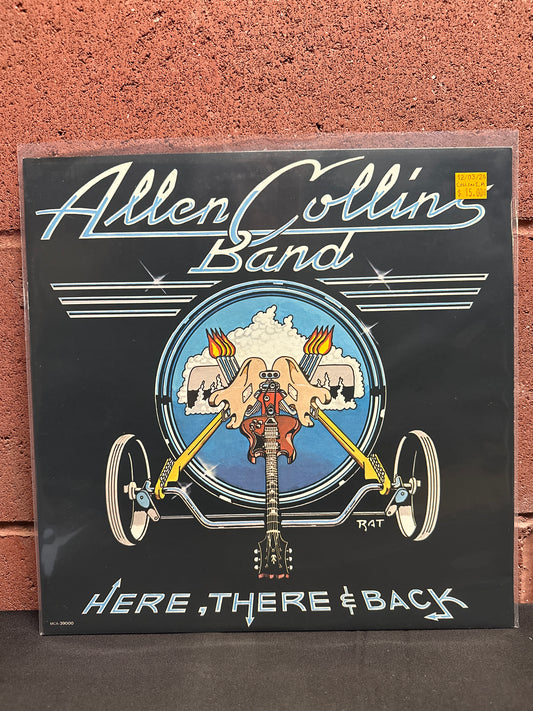 Used Vinyl:  Allen Collins Band ”Here, There & Back” LP