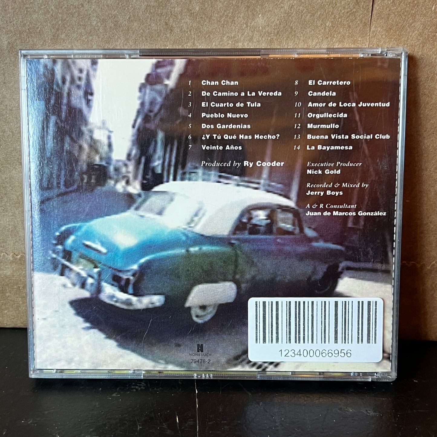 Used CD: Buena Vista Social Club "S/T" CD