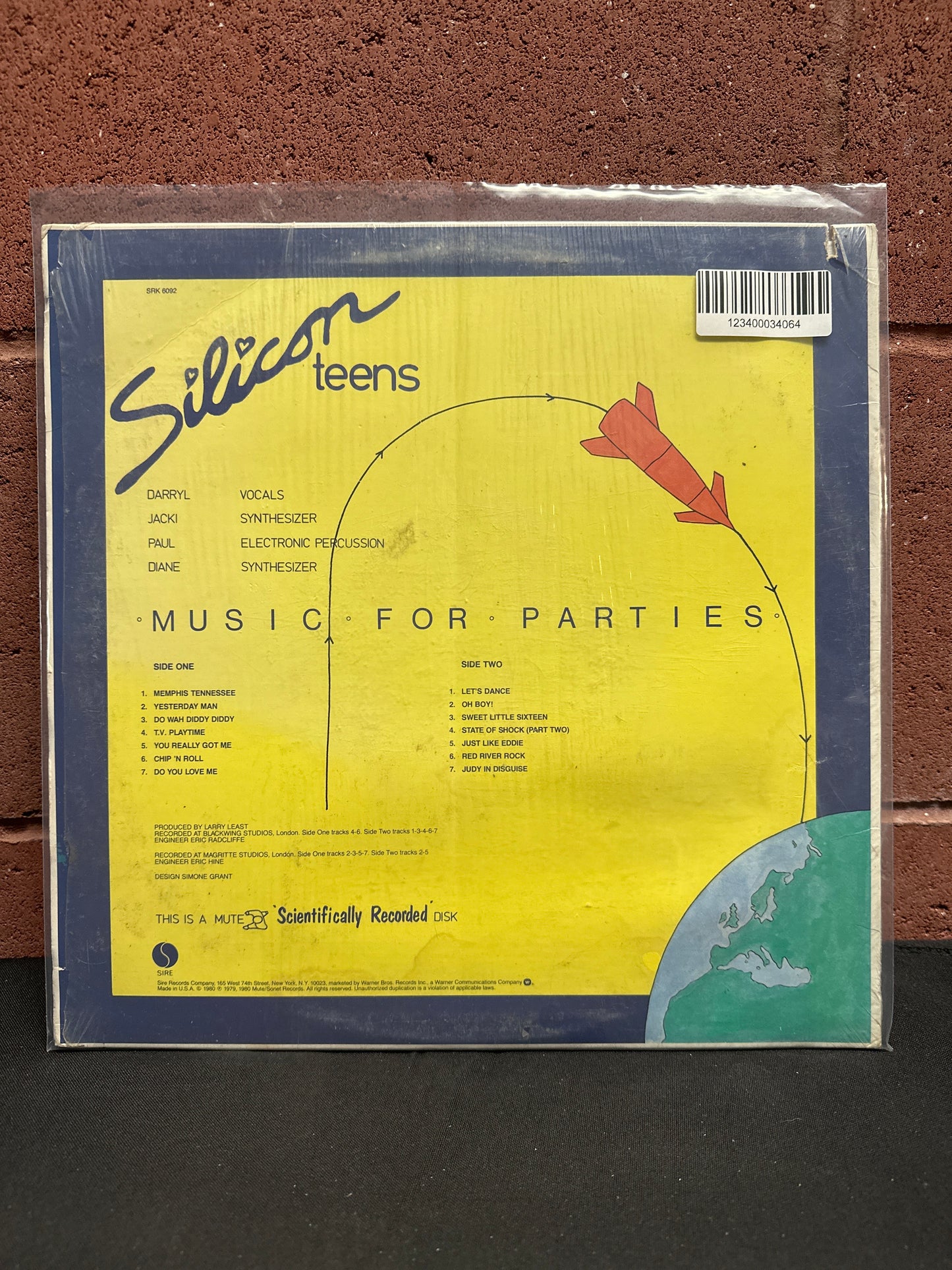 Used Vinyl:  Silicon Teens ”Music For Parties” LP