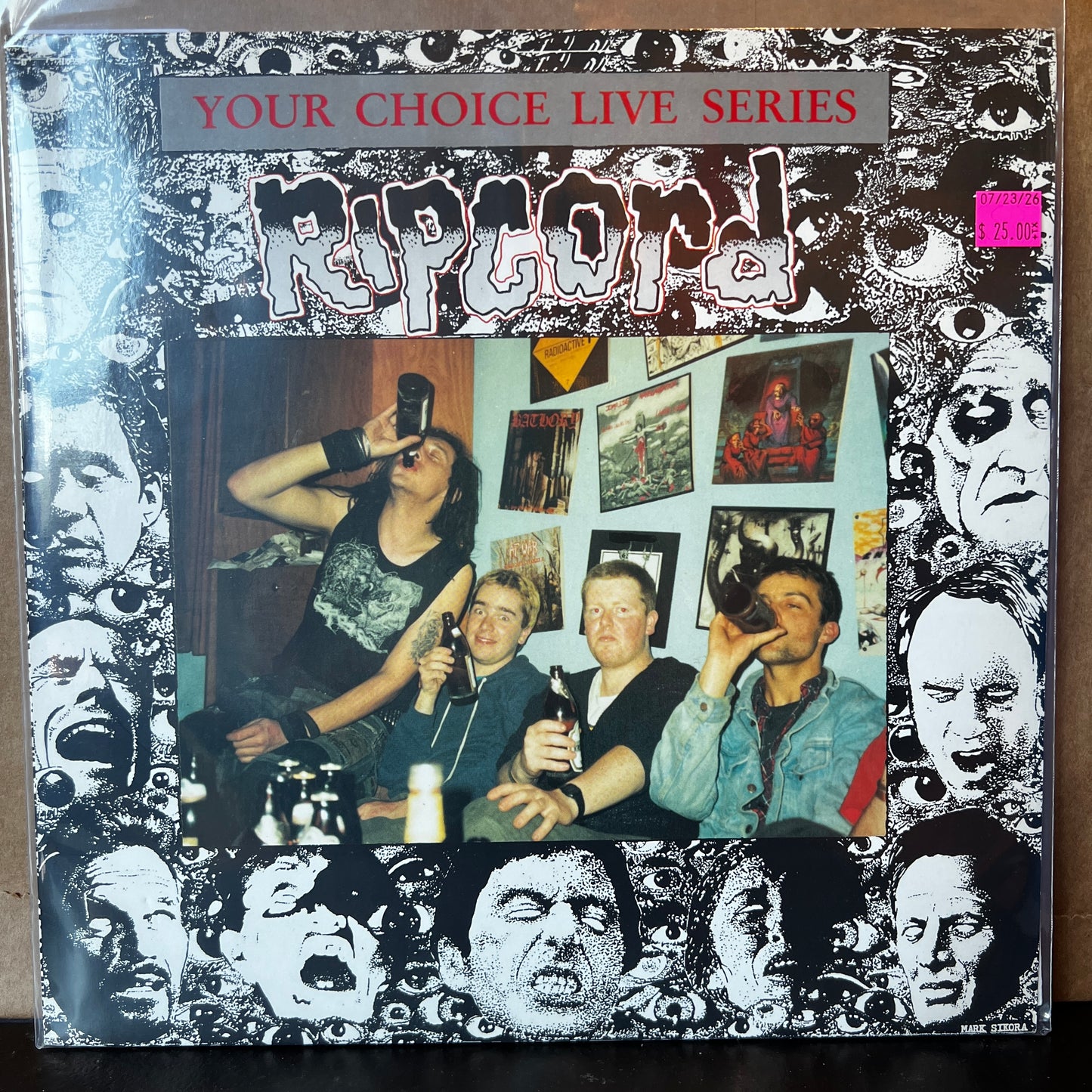 Used Vinyl: Ripcord "Your Choice Live Series" LP (1988 German Press)