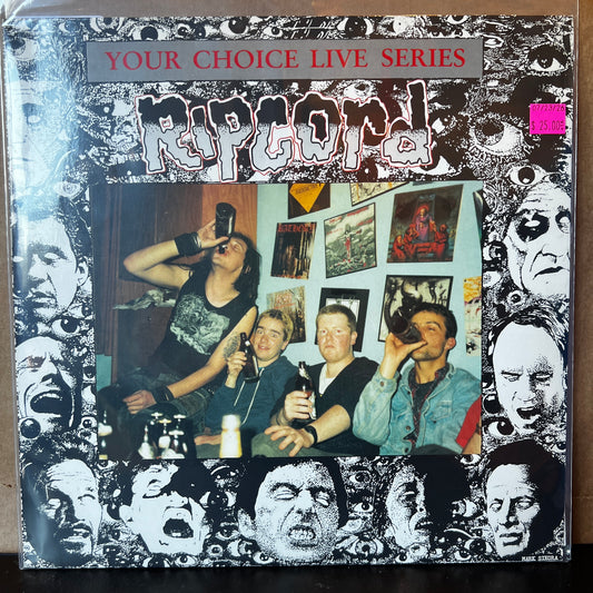 Used Vinyl: Ripcord "Your Choice Live Series" LP (1988 German Press)