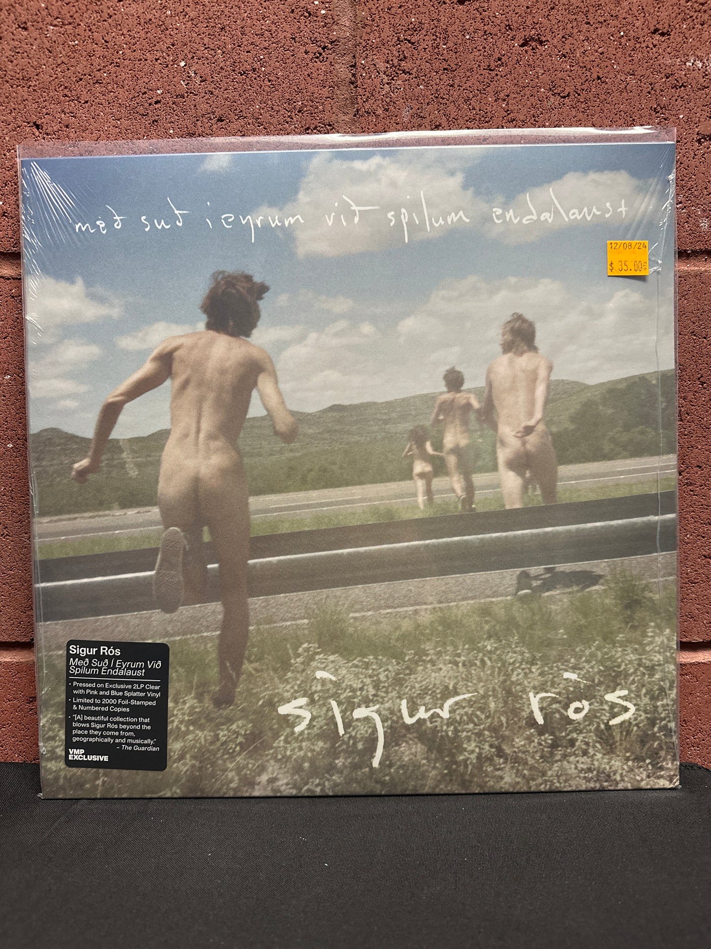 Used Vinyl:  Sigur Ros ”Með Suð Í Eyrum Við Spilum Endalaust” 2xLP (colored vinyl)