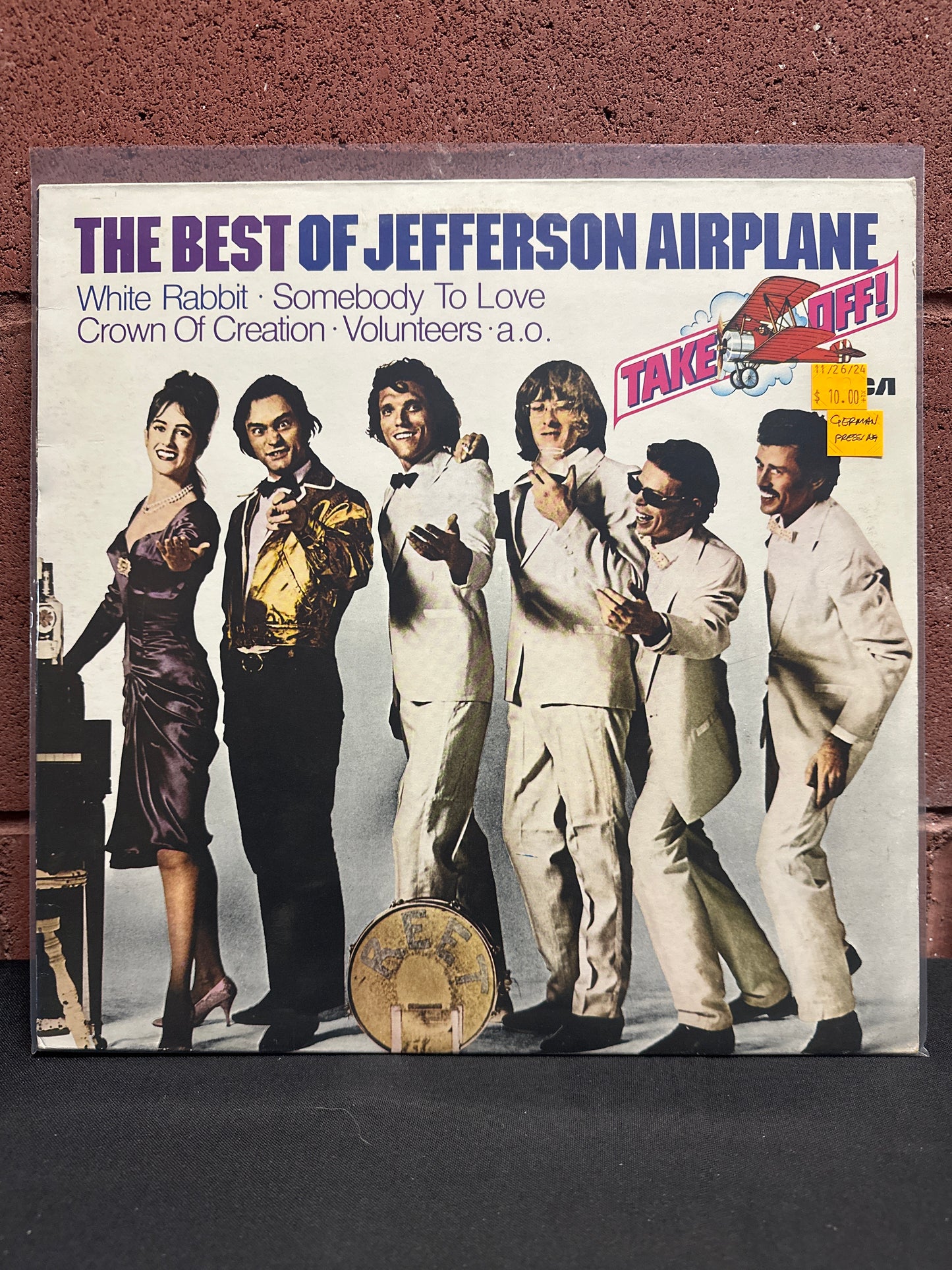 Used Vinyl:  Jefferson Airplane ”The Best Of Jefferson Airplane” LP