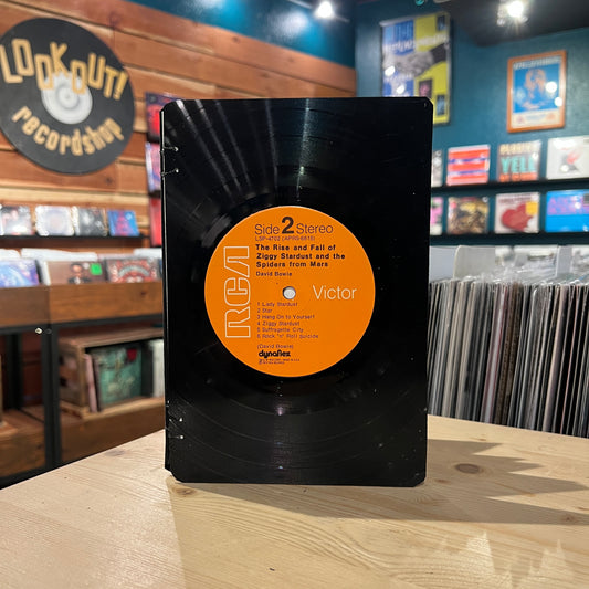 David Bowie Recycled Vinyl Journal