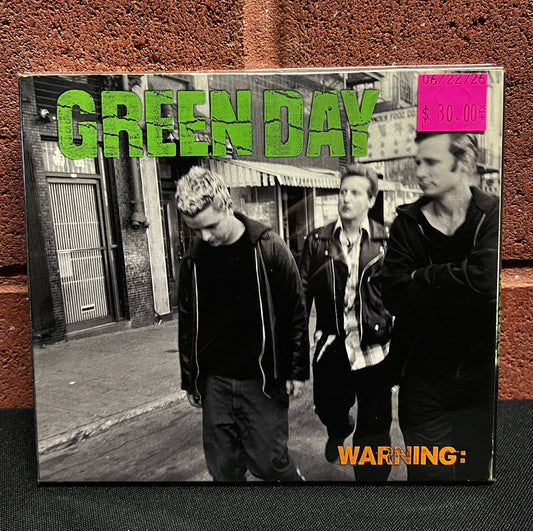 Used CD: Green Day "Warning" CD (2000 Japanese Press w/ Bonus Tracks)
