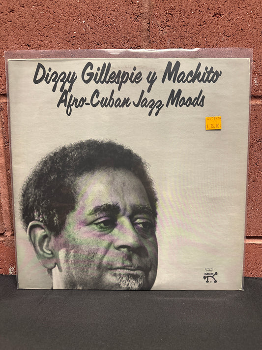 Used Vinyl:  Dizzy Gillespie Y Machito ”Afro-Cuban Jazz Moods” LP