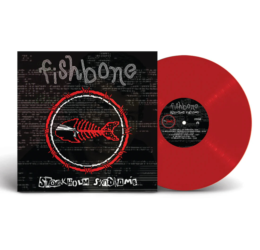 Fishbone "Stockholm Syndrome" LP (Blood Red Vinyl LP)