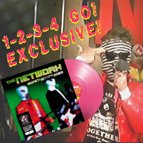 DAMAGED: The Network "Money Money 2020" LP (Neon Pink Vinyl 1-2-3-4 Go! Exclusive)